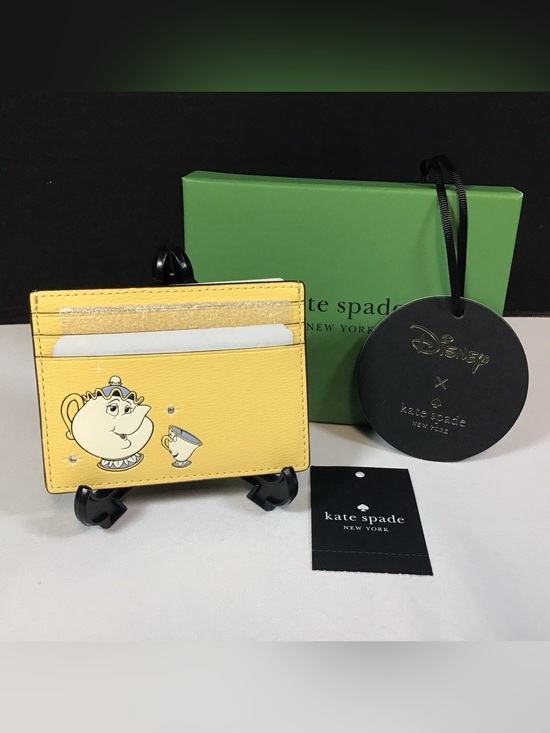 kate spade Handbags - New! RARE SOLDOUT Disney X Kate Spade New York Beauty Beast Card Holder